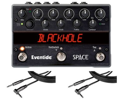 Eventide Space + 2x Gator 20' RA Instrument Cable