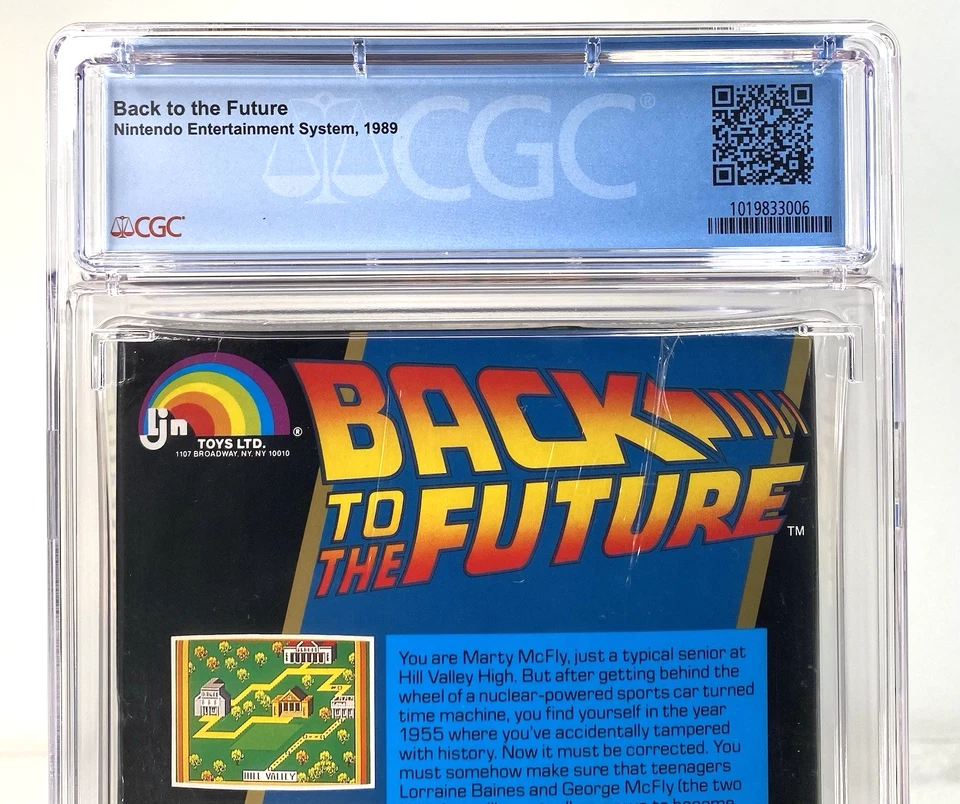 Back to the Future Nintendo NES Brand New 1989 Factory Sealed CGC 9.2 A++ - Image 4 of 4