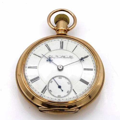 Antique 1894 Elgin B.W. Raymond 18s 15J Railroad Grade 116 Pocket Watch#WB4048-5