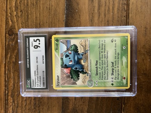 Ivysaur graded CGC 9.5 for sale on eBay