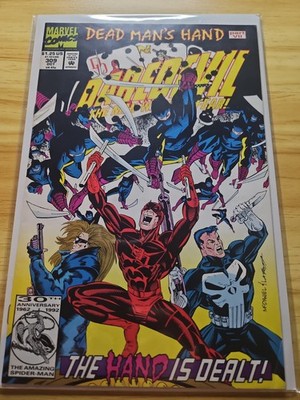 Daredevil #309 Punisher 1992 Marvel comics!