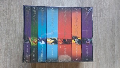 Harry Potter Bloomsbury Paperback Book Set The Complete Collection New & Sealed