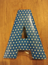 Lettera in tessuto Mamme e Papà - A/Iniziale/Nome/Asilo nido/Camera da letto