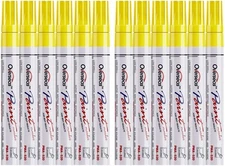 Paint Pens Paint Markers 12Pack Waterproof Oil Based Paint Pen Set Quick Dry and