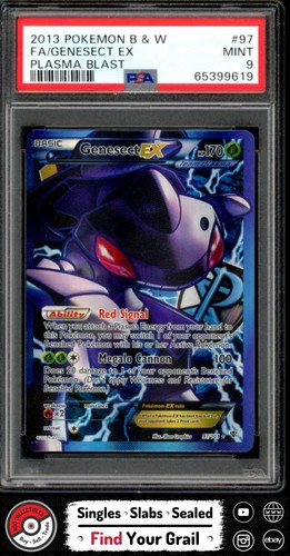 Genesect-EX graded PSA 9 for sale on eBay