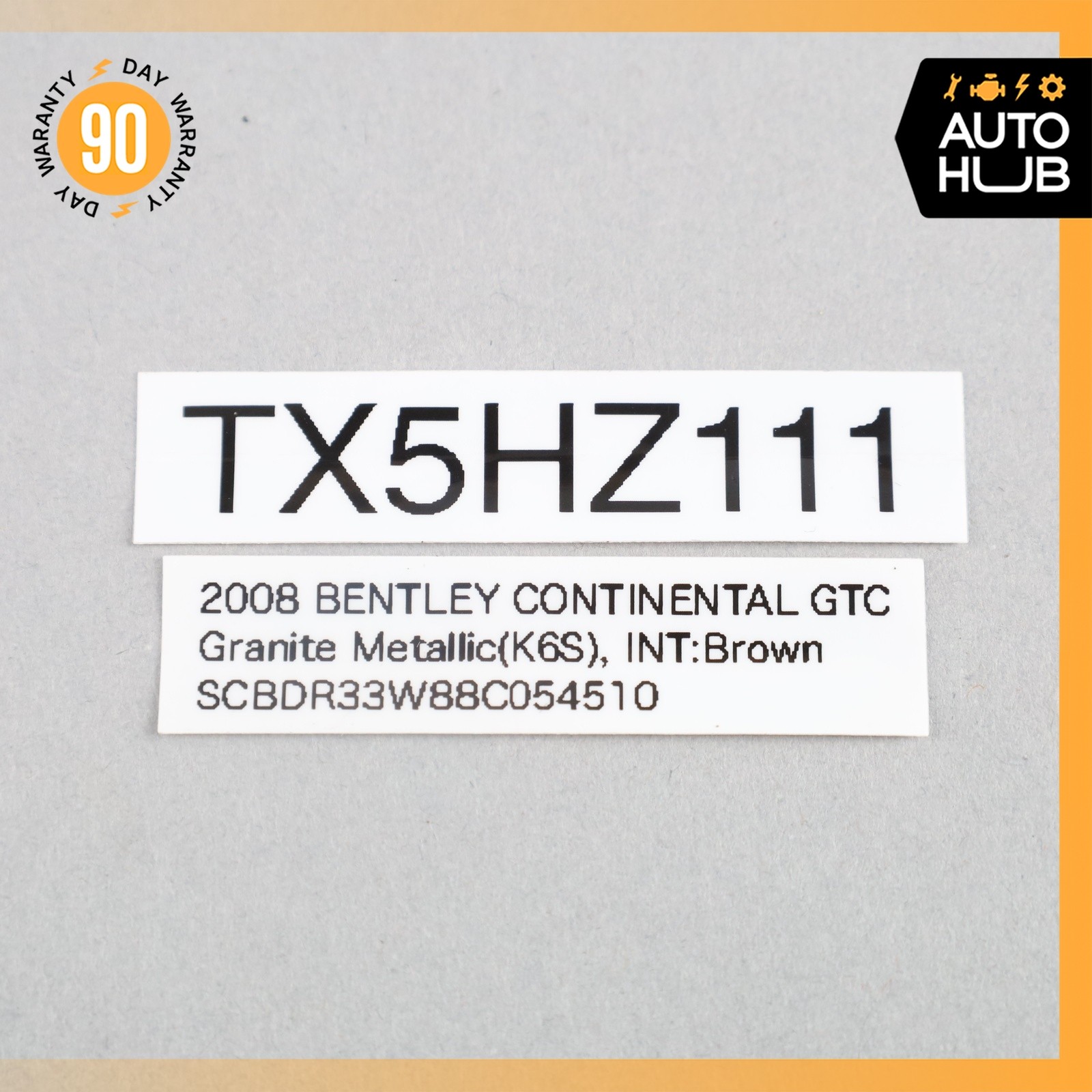 03-13 Bentley Continental GTC GT Flying Spur 6 Disk CD Changer Player OEM 43k