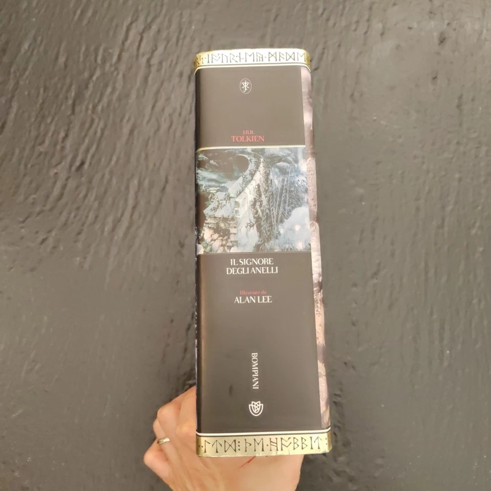 J.R.R. Tolkien Il Signore Degli Anelli Deluxe Alan Lee Prima Edizione Giunti - Immagine 3 di 4