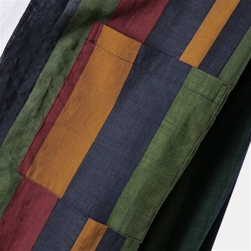 Frida® | Striped Men'S Shirt Made Of Cotton And Linen