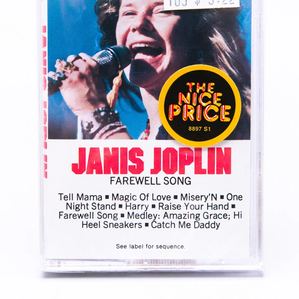 Janis Joplin FAREWELL SONG Audio Cassette Tape | Brand New / Sealed | PCT 37569 - Image 4 of 4