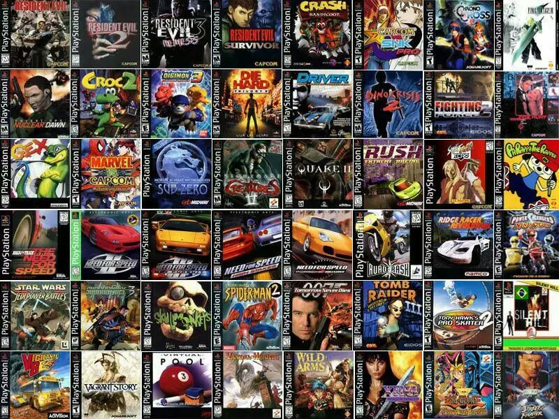 Playstation 1 PS1 Games You Pick