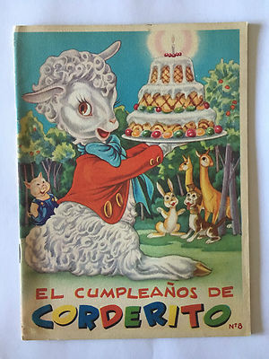 EL CUNCIVERSANOS DE CORDERITO NR. 8 KINDERBUCH AUF SPANISCH FHER ILLUSTRE 