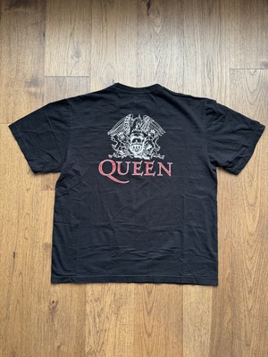 T-shirt Vintage Queen 2003 - Taille XL, Noir, Band Tee Rock, Occasion En Parfait état