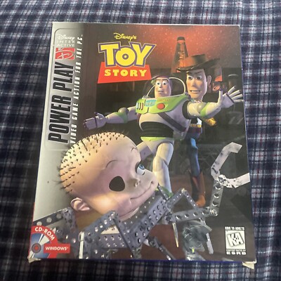 Disney Interactive Power Play Toy Story Video Game for PC Big Box Rare