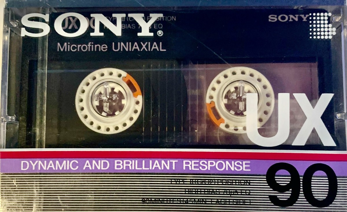 Sony UX 90 Cassette Tape Type II CrO2 NEW SEALED VINTAGE | eBay