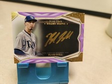 BLAKE SNELL 2019 TOPPS FIVE STAR GOLDEN GRAPHS AUTO /25 Purple