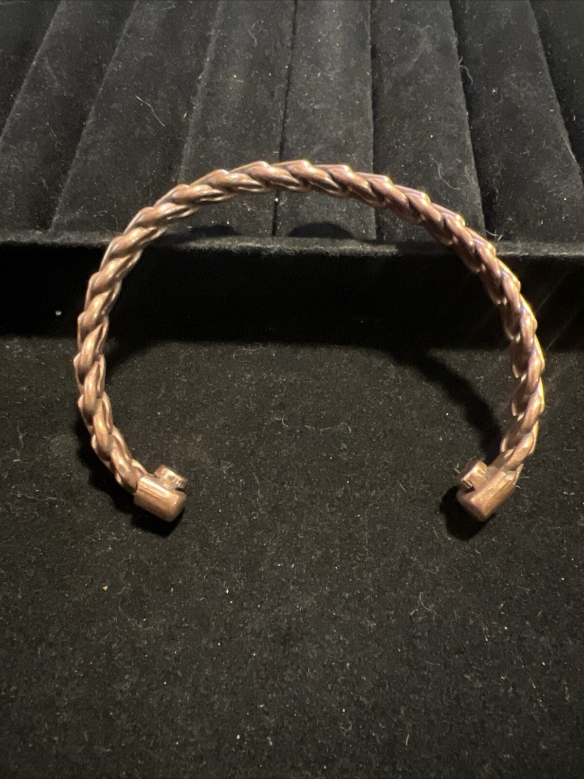 Vintage Solid Copper Cuff Bracelet For Women and … - image 16