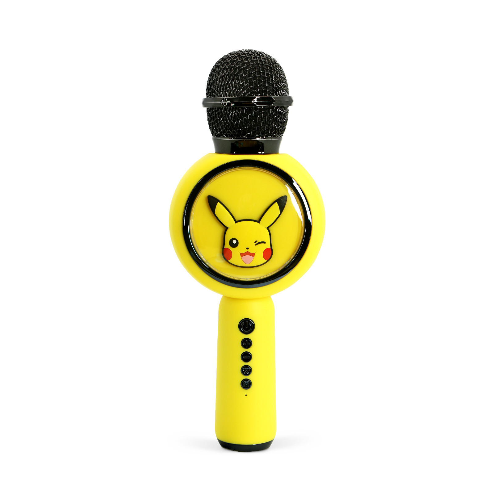 Pokemon Pikachu Popsing Wireless LED Light Up Karaoke Microphone - Yellow