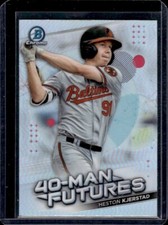 2021 Bowman Chrome Baseball 40-Man Futures Heston Kjerstad