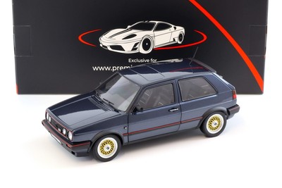 Norev 1988 Volkswagen Golf MK II GTI Helios Blue Metallic 1:18 188563 L.E. 500pc