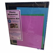 Vtg Pioneer Scrapbook Photo Memories Creative Kit Album No. SJ-100K NOS