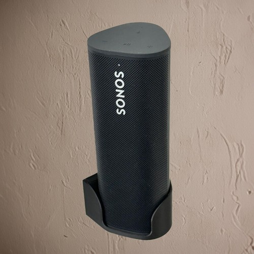 Vertical Wall Mount for Sonos Roam Bluetooth Speaker Mounting Bracket - White - Picture 3 of 9