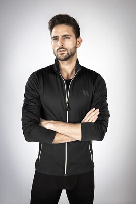 Back On Track Mens; Liam Warm-up Jacket - Large