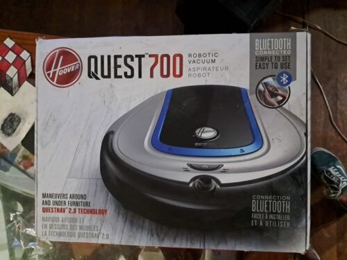 Hoover Quest 700 Robotic Vacuum Bluetooth Connected Open Box - Foto 1 di 1