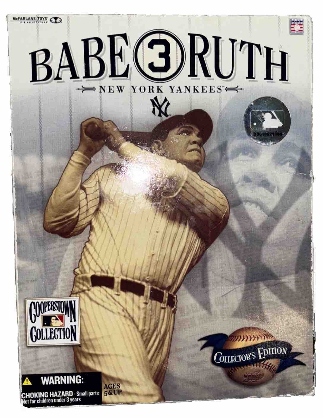 McFarlane BABE RUTH Cooperstown Collection New York Yankees Collector’s ...
