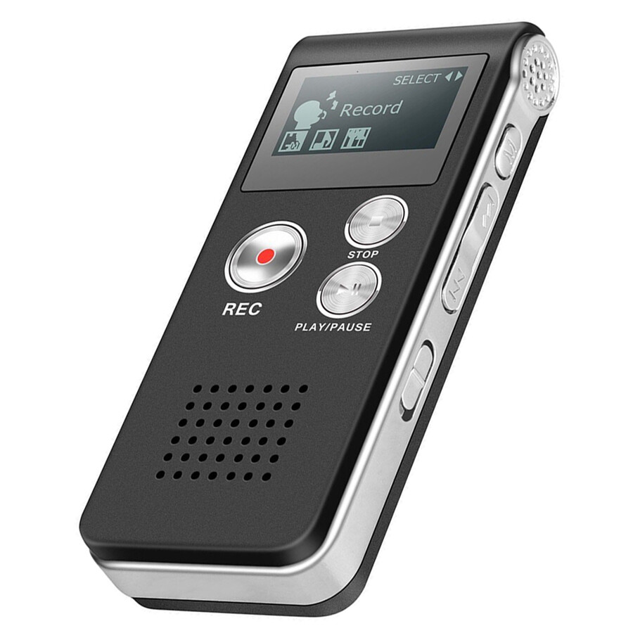 Mini Dictaphone Audio Sound Recorder Small Spy Lecture