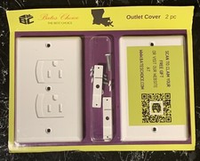 Bates Self Closing Outlet Covers 2 Pack Sliding Outlet Covers Outlet Cover Outle