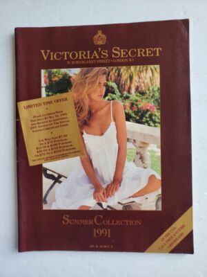 1991 SUMMER COLLECTION Victoria's Secret Catalog Suzanne Lanza