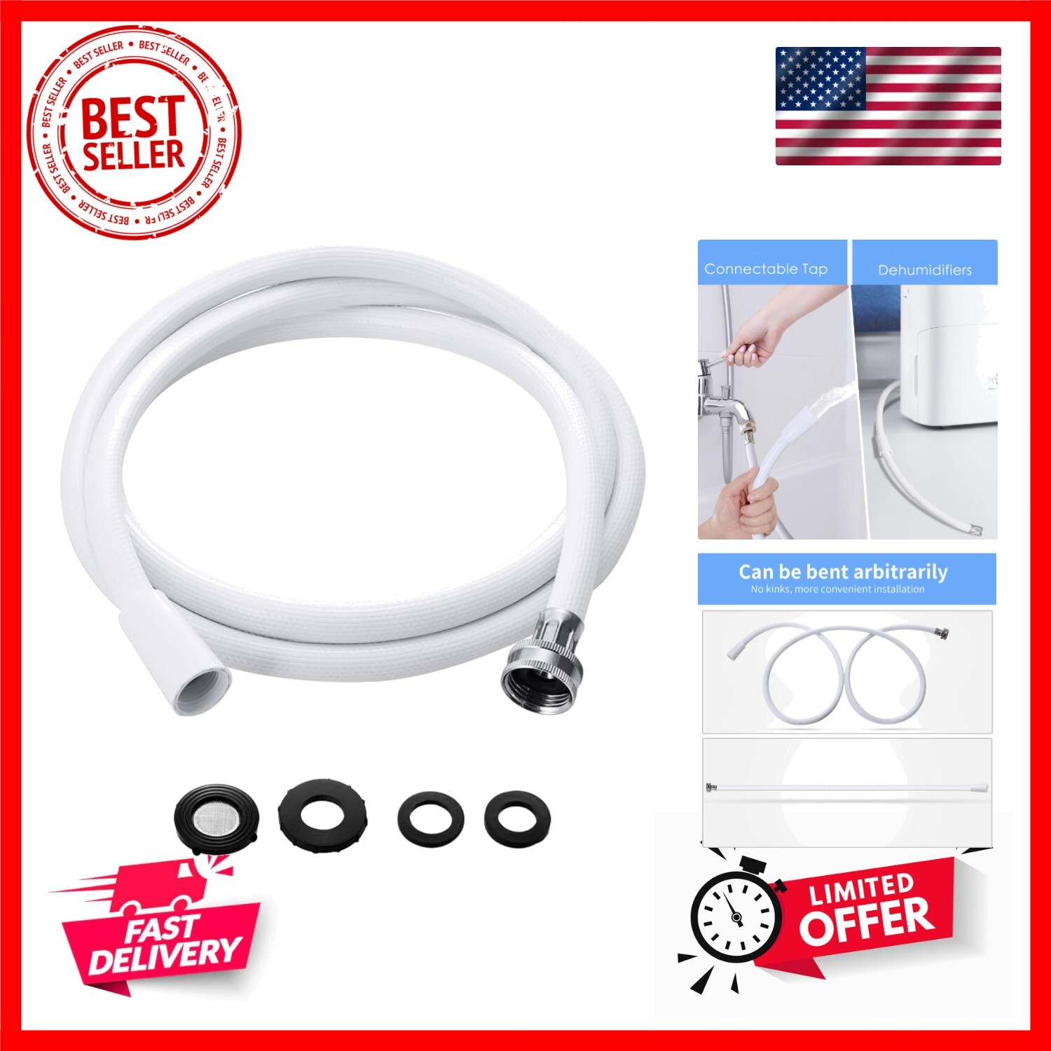 Dehumidifier Drain hose 3/4