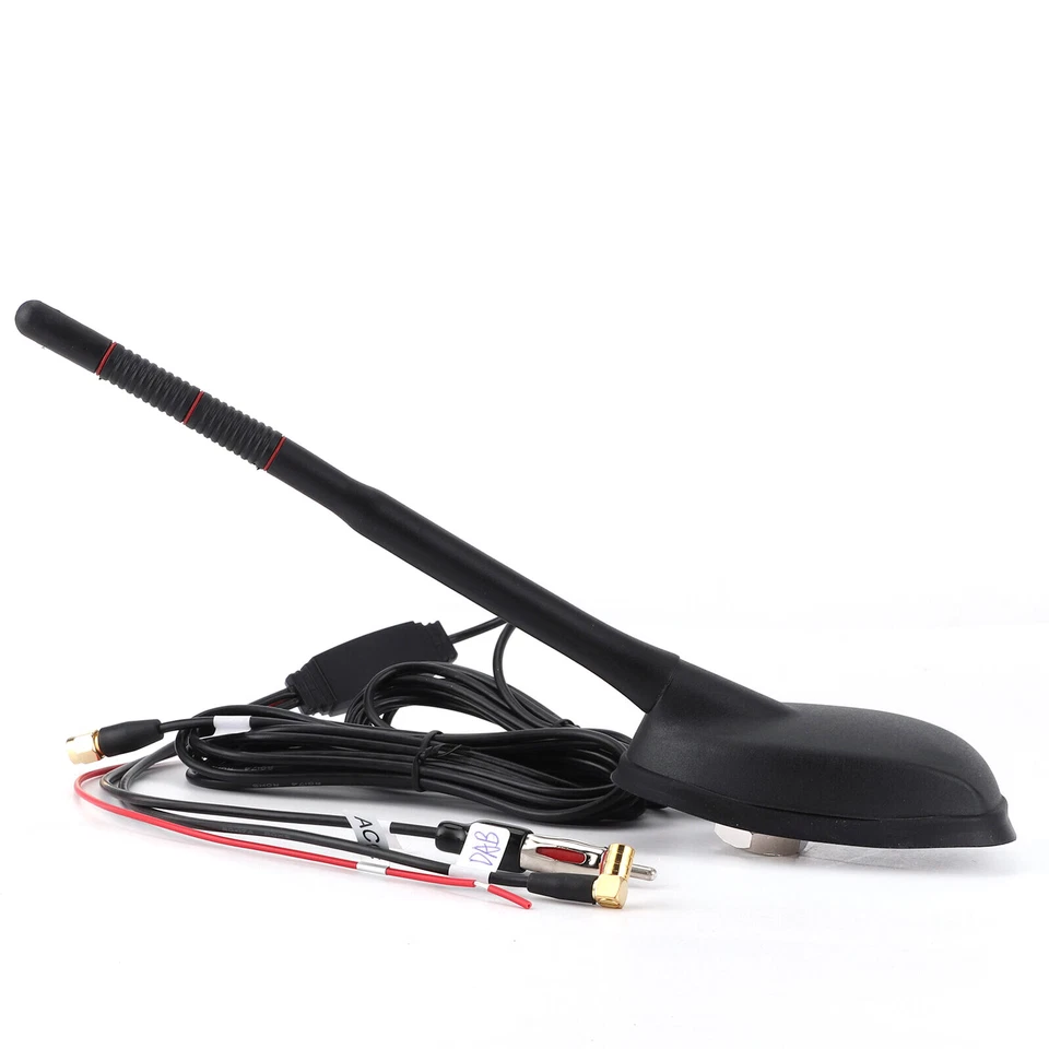 FM/AM/DAB Radio Antenna Radio Amplifier Tuner GPS System Car Roof Mount Aerials - Image 3 of 4