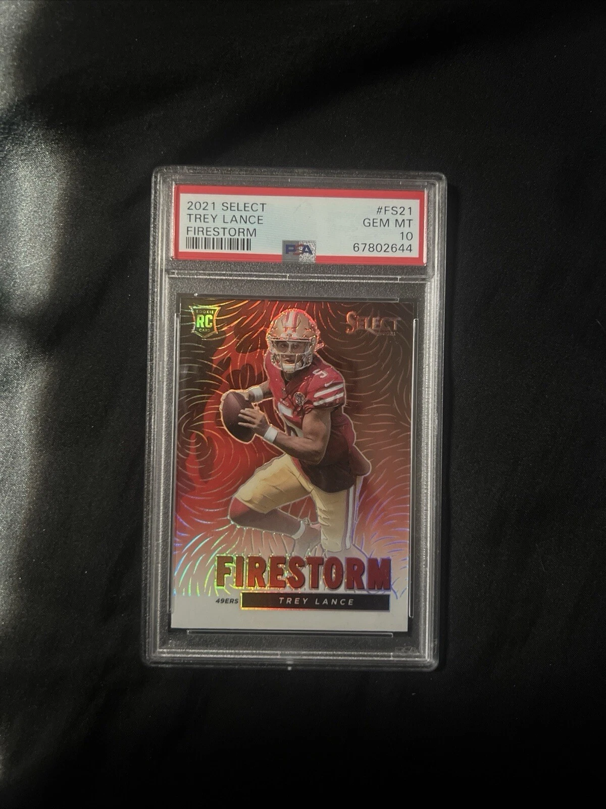 Trey Lance Panini Select Firestorm #FS21 Base