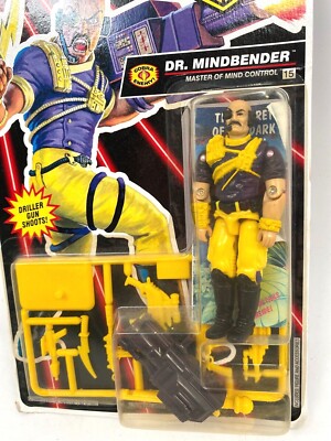 Gi Joe Cobra Battle Corps Dr Mindbender Action figure vintage