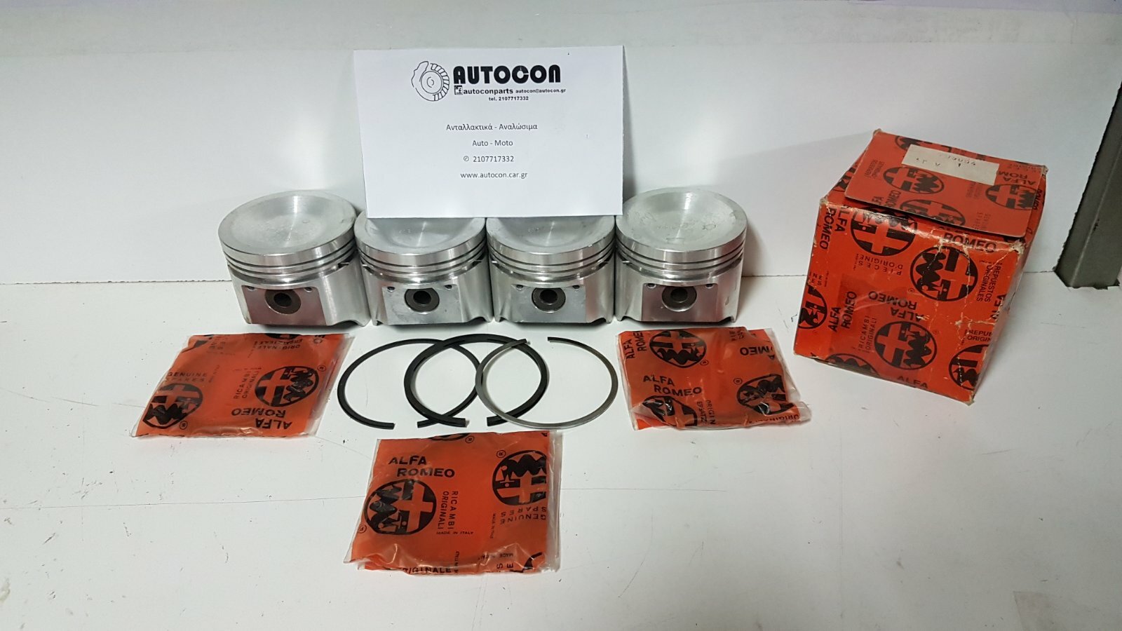 ALFA ROMEO ALFASUD Sprint 33 Boxer Pistons Kolben 80 2mm Borgo for  