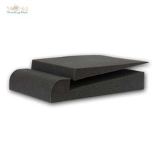 Paar Schaumstoff-Absorberplatte für Lautsprecher, Entkoppelungsplatte Absorber