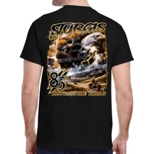 2025 Sturgis Motorcycle Rally Buffalo Eagle T-Shirt No Harley