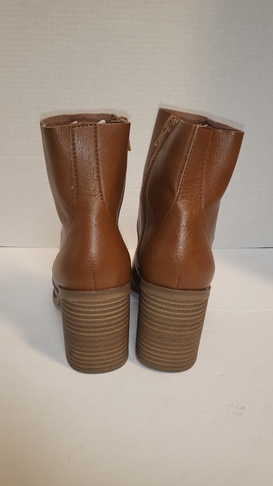 Universal Thread Camel Brown Zip Bootie Size 7.5 - image 3