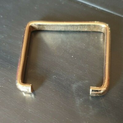 HENRI GIRAUD gold plated champagne bottle clip 