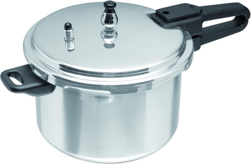 Imusa 4.4 qt. Aluminum Stovetop Pressure Cooker with Safety Regulator - Picture 1 of 5
