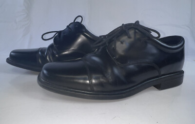 Rockport Ellingwood K71016 Mens Black Wide Leather Oxfords Cap Toe Shoes size 13 NEW Rockport K71016 Ellingwood Black Leather Oxford Tap  main image 3