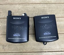 Sony Wireless Microphone Transmitter WCS-999T and Receiver WCS-999R System