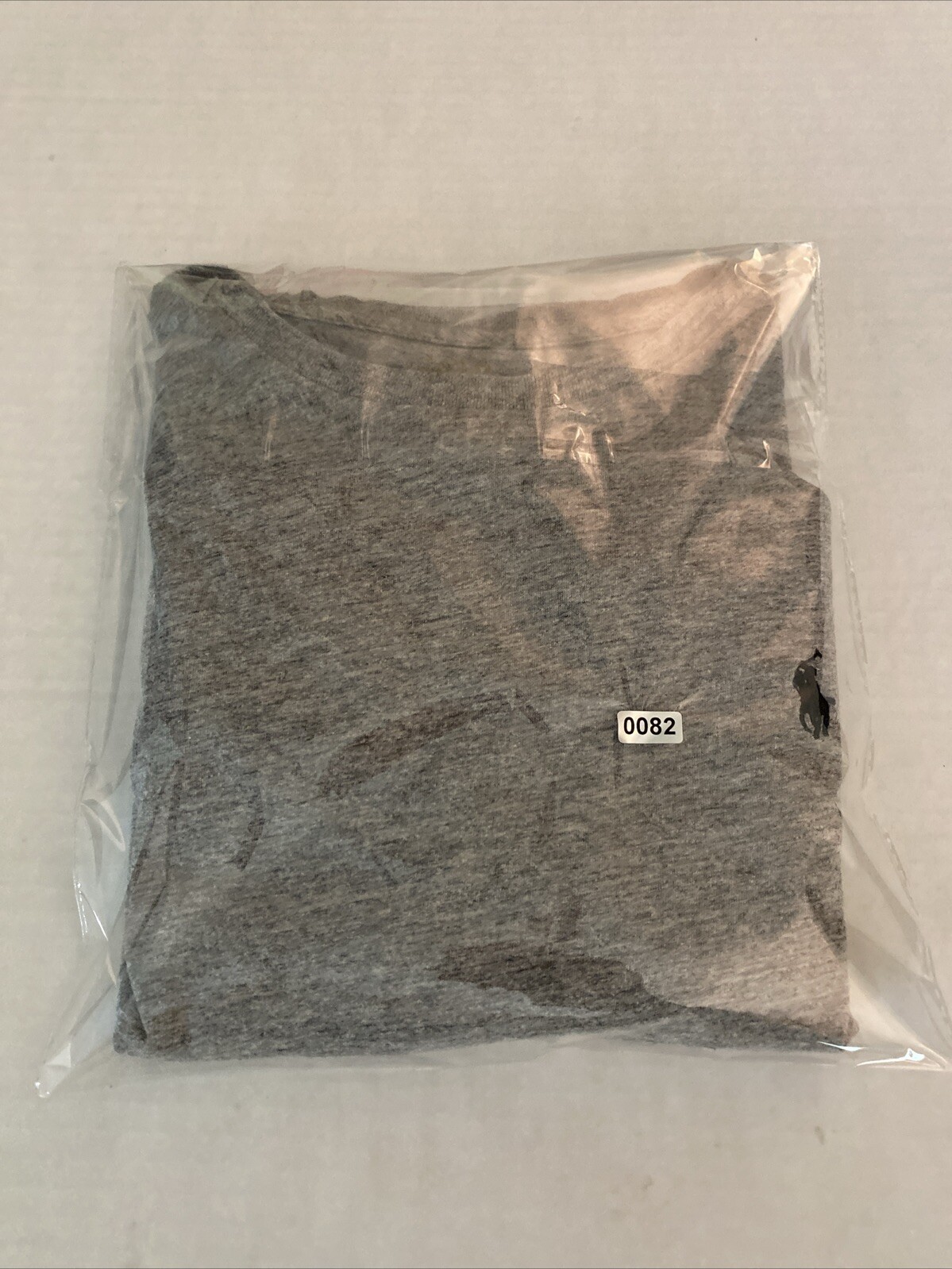 Felpa Polo Ralph Lauren Uomo Small Grigio Pullover Girello Ricamato Pony