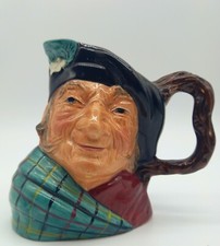 VINTAGE c1930'S ANTIQUE  AULD MAC'SCOTTISH CHARACTER SMALL TOBY JUG