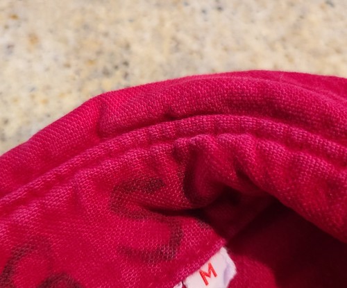 Vintage Woolrich 1571 Size M Chamois Cotton Flannel Shirt RED Heavy Warm - Picture 6 of 15