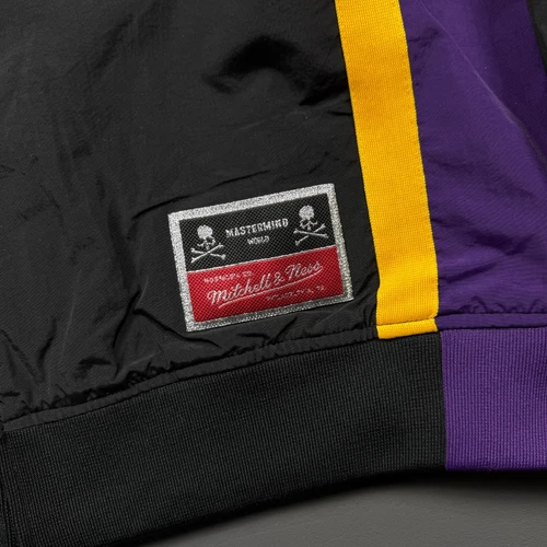 100% Authentic MasterMind x Mitchell & Ness Jacket Size XL 48 Mens Lakers Kobe image 5