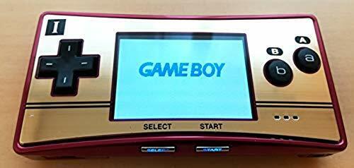 Famicom Style Game Boy Advance SP Gold Veneer – Rose Colored Gaming