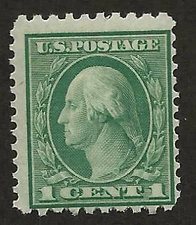 US #0542 MNH 1920 Washington-Franklin 10x11 Ave-Fine Rotary Definitive