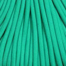 550 Paracord Teal 100 FT. USA made & seller-same day shipping